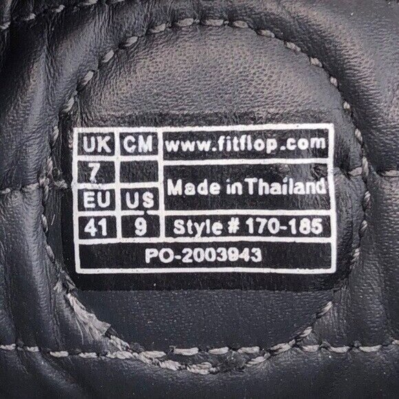 FitFlop Rally Pewter Leopard Leather Sneakers 9 - Picture 8 of 12